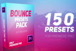 PR预设-150个弹跳动作预设包 Bounce Presets Pack