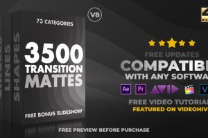 视频素材-3500款顶级4K视频转场大合集 你要的可能都在这里!