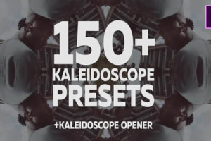 【PR预设】150种对称镜像万花筒视觉效果动画PR预设 Kaleidoscope Presets