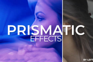 PR预设-15种棱镜折射视觉效果镜头眩光,二次曝光,漏光和散景效果 Prismatic Effects for Premiere Pro