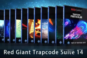 AE插件-红巨人粒子特效套装插件Red Giant Trapcode Suite 14.0，（Particular Form Starglow Shine）