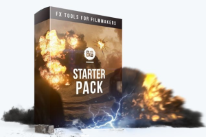 视频素材-184个爆炸坍塌火焰烟雾流星闪电电流特效合成视频素材 有透明通道Bigfilms BLOCKBUSTER VOL.1: Starter Pack