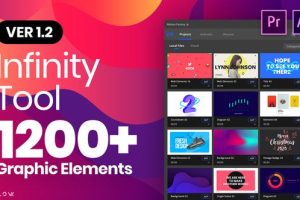 AE/PR模板/扩展-Infinity Tool v1.2_1200+动画图形模板(Motion Factory Beta版)