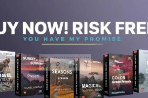 预设-风光摄影大师Daniel Kordan 季节,日落,日出,八套魔幻风光大片PS预设