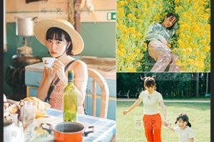 预设-9款Lr调色预设日系清新自然风光人像pr达芬奇ps/fcpx/手机acr滤镜lut