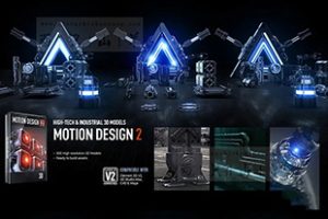 C4D模型-3套精品C4D模型 最常用的C4D模型合集!让你建模效率事半功倍!