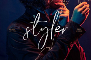 字体-100款飘逸手写连笔英文字体包logo唯美文艺美工字体素材库