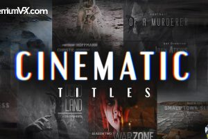 FCPX插件-30组优雅大气电影开场文字标题模板 支持M1 Cinematic Titles