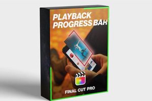 FCPX插件-播放进度条适应多种比例视频 支持M1 Playback Progress Bar
