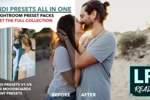 LR预设-售价360美金大师级 Candi 婚礼人像Lightroom预设《光与影》V1-V5集合