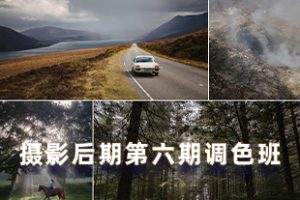 摄影后期第六期调色班教程！（含素材）TS01