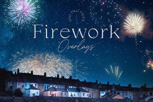 素材-100张烟花烟火礼花摄影后期叠加合成素材-100-firework-overlays