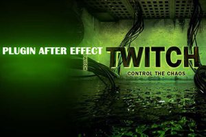 AE插件-Video Copilot Twitch 信号干扰震动抖动混乱闪屏闪烁插件