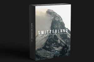 LR/PS预设- K1 PRODUCTION-瑞士旅拍电影风光大片LR预设SWITZERLAND INSPIRED PRESETS
