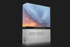 素材-神仙级天空HDR贴图来了!让你的作品更逼真
