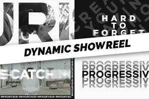 FCPX插件-引人注目充满活力的快闪卡点节奏视频介绍片头或开场白 动态剧集 Dynamic Showreel