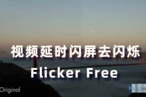 FCPX插件-视频延时闪屏去闪烁灯光显示器去闪烁去频闪工具 支持M1M2 Flicker Free