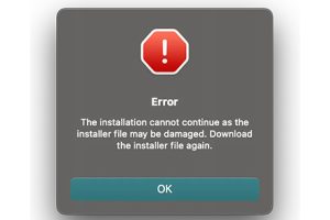 MAC系统中安装Adobe系列软件总是提示 Error错误该怎么办?