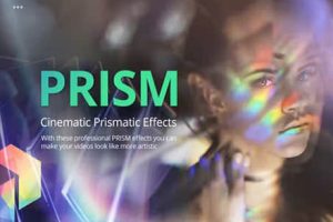 AE模板-130种优雅梦幻棱镜折射视觉效果 Prism – Lens Effects