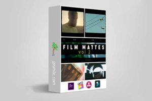素材-复古老电影胶片宽高比遮罩外框素材 FILM MATTES Vol 2