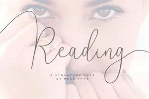 字体-10款高质量的纤细优雅英文手写字体