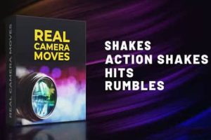 AE/PR/达芬奇模板-模拟真实手持摄像机抖动摇晃动画 Real Camera Moves Package