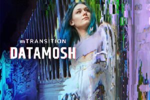 FCPX插件-52种数字故障扭曲失真毛刺干扰损坏像素视觉转场动画预设mTransition Datamosh