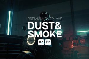 AE/PR模板-烟雾灰尘粒子叠加视频特效素材 Premium Overlays Dust & Smoke