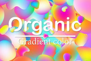 素材-100张有机渐变色高清背景纹理素材Big-Bundle-Organic-Shape-Gradient