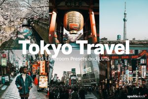 调色预设-日本东京旅行旅拍摄影日系胶片调色PS/Lightroom预设+视频调色LUT预设tokyo-travel-lightroom-presets-and-luts