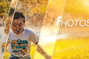 FCPX插件-玻璃质感切割转场特效 Smooth Glass Slideshow 1.0 支持M1M2芯片