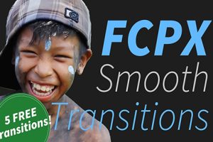 FCPX插件-60种摄像机移动缩放失真拉伸变形旋转丝滑流畅无缝转场Flow Pop 1.0.2 支持M1M2