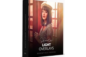 素材-摄影师Scott Robert Lim –高清灯光光线漏光人像摄影后期叠加合成素材Lights Overlays