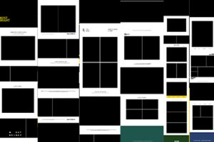 PSD模板-纪实婚礼预告简约跟拍长拼图模板照片朋友圈后期排版PSD源文件素材