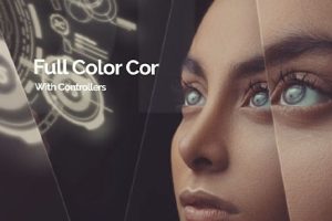 FCPX插件-16组大气优雅玻璃折射透明反射视差效果图文展示分镜Glass Slideshow 支持M1M2