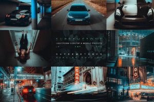 LR/PS预设-超酷城市机车人像橙青质感电影色调LR预设 Supremetone Lightroom Presets