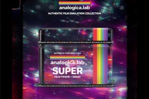 4K视频素材-电影胶片老电影边框噪点叠加视频素材+PNG图片 Analogica Lab SUPER FILM FRAME + GRAIN