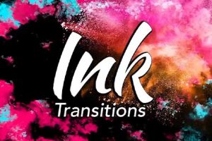 FCPX插件-52个艺术水墨墨滴晕开效果转场+1个标题 支持M1M2 Ink Transitions