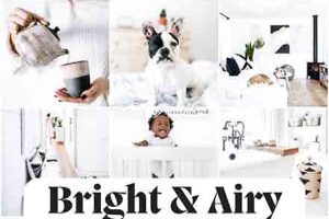 LR/PS预设-干净轻盈美感明亮通透Lightroom预设 LouMarks -Light & Airy Lightroom Presets