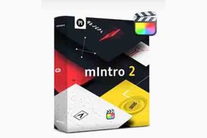 FCPX插件-55个现代精美LOGO简介品牌形象开场宣传动画预设 motionVFX mIntro 2