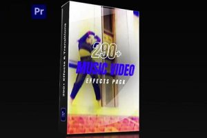 PR模板-290组时尚音乐MV视频包装效果预设 Music Video Effects