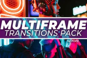 FCPX插件-32种创意多画面切换分屏组合效果转场预设 Multiframe Transitions
