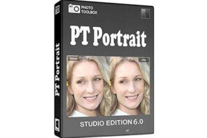 软件-人像磨皮插件PT Portrait Studio v6.0中文版 人像修图助手 一键磨皮瘦脸美颜 /支持PS2023