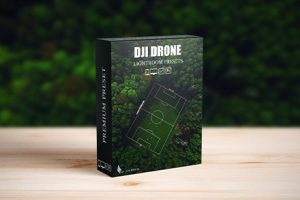 LR/PS预设-DJI大疆无人机电影调色Lightroom预设 DJI Drone Lightroom Presets