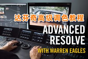 达芬奇教程-达芬奇高级调色教程FXPHD Warren Eagles – DaVinci Resolve-附中英字幕