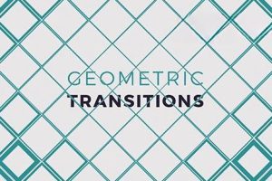 FCPX插件-57组干净简单几何图形MG转场动画 支持M1M2 Geometric Transitions