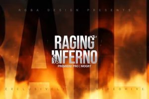 PR预设-电影预告片开场火焰特效宣传标题动画视频 Movie Trailer Flame