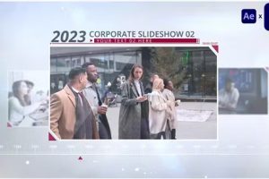 AE/PR模板-公司企业时间轴发展历程展示时间线包装片头预设- Corporate Timeline