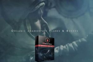 4K视频素材-53个电影级4K分辨率真实大气镜头变形耀斑光效合成视频素材 4KAnamorphicFlares