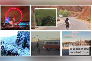 FCPX插件-25组创意分屏多图拼贴动画效果 支持M1M2 Split Screen Effects